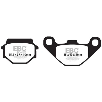 Afbeelding van Set remblokken EBC FA 67
