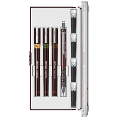 Afbeelding van rOtring Isograph Junior Set, 3 Delig, 0,2/0,3/0,5