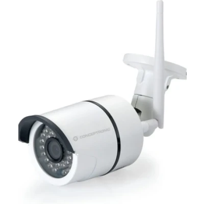 Afbeelding van Conceptronic JARETH02W bewakingscamera IP beveiligingscamera Buiten Rond Plafond/muur 1280 x 720 Pixels