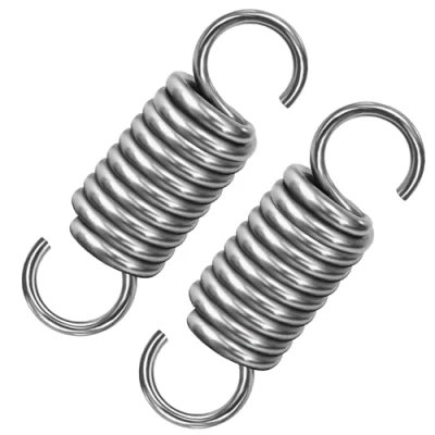 Afbeelding van GUNGY Trekveren met haak, roestvrij staal, trekveer, spanveer, 50 mm, buitendiameter 16 draaddiameter 2,5 maximale trekkracht 19 kg, x 2 stuks