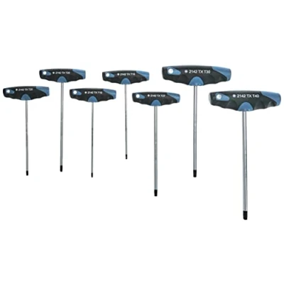 Afbeelding van Gedore 2142 TX 007 Haakse Stiftsleutelset 7 Delig TORX 3037401