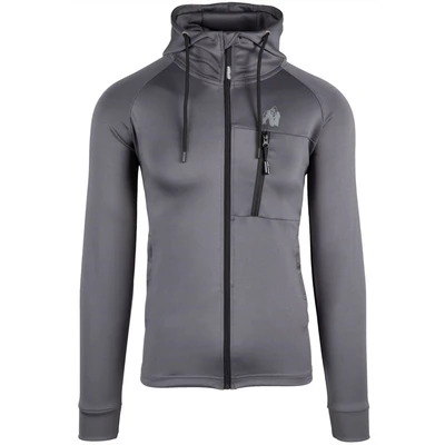 Afbeelding van Gorilla Wear Sweater met rits, Heren, Maat: XL, Gray