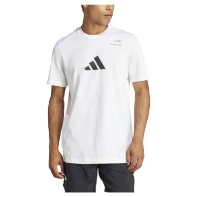 Afbeelding van adidas Performance Tshirt print, Heren, Maat: XXL, White