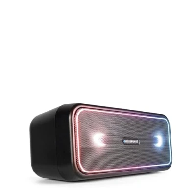 Afbeelding van Blaupunkt Bluetooth Party luidspreker PS 200, True Wireless Stereo Box, 4.2, AUX IN, meerkleurige LED verlichting, geïntegreerde batterij in het zwart