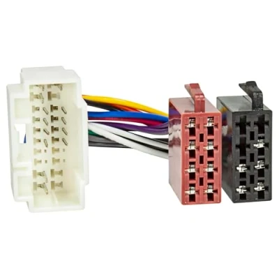 Afbeelding van tomzz Audio 7017 000 Radio adapterkabel compatibel met Honda Suzuki Fiat Sedici vanaf 2006 Opel Agila 2008 Nissan Pixo 2009 tot 16 pins ISO standaard