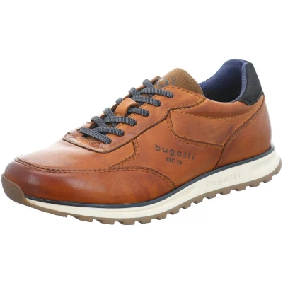 Afbeelding van Bugatti Sneakers bruin Leer Heren Maat 41