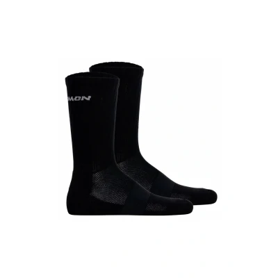 Afbeelding van Salomon Evasion CREW Unisex 2 PACK Sportsokken, Maat: Small, Schwarz