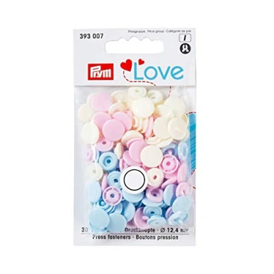Afbeelding van Prym Love Pink Blue (12,4 mm) Druk op bevestigingsmiddelen 1 Stuk