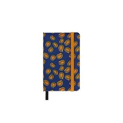 Afbeelding van Moleskine LE Zijden Collection Notitieboek XS Blanco Blauw (box)