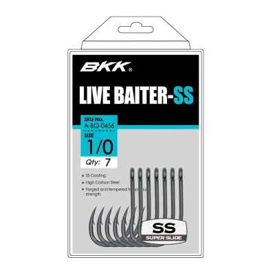 Afbeelding van BKK Live Baiter SS Hooks Meerval haken