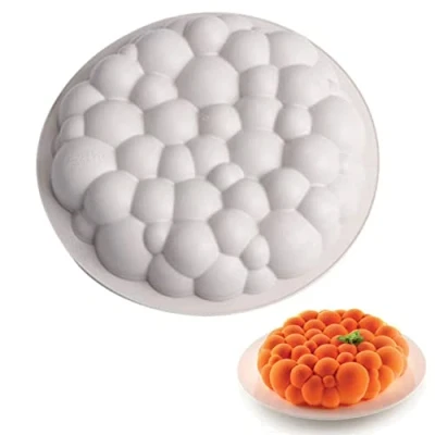 Afbeelding van DUBENS Ronde Wolk Vorm Siliconen Bubbel Mousse Cake Dessert Decoratie Gereedschap (Enkel groot Groot)