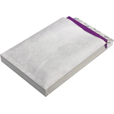 Afbeelding van Tyvek 00011762 Vouwtas C4 met spitse bodem, zelfklevend, 100 stuks B4 (250 x 353 40 mm). Stuk