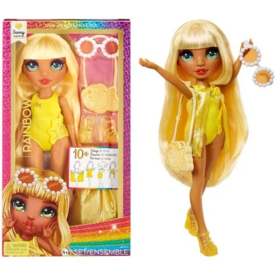 Afbeelding van MGA Entertainment Rainbow High Swim &amp; Style Pop Sunny