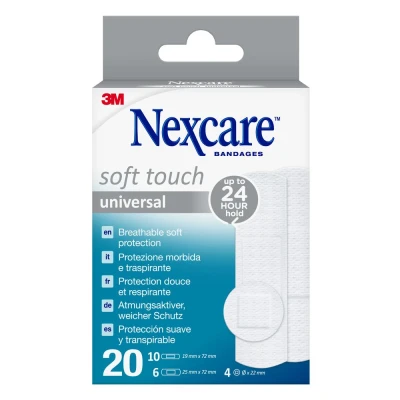 Afbeelding van Nexcare 3m Soft Touch Universal Assort. Strips 20