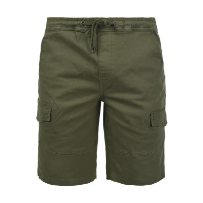 Afbeelding van Solid Henik Shorts, Maat: Large, Dusty olive