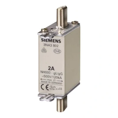 Afbeelding van Siemens 3NA38328 Zekeringsinzetstuk Afmeting zekering : 0 125 A 400 V 3 stuk(s)