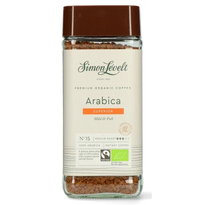Afbeelding van 3x Simon Levelt Oploskoffie 100% Arabica 100 gr