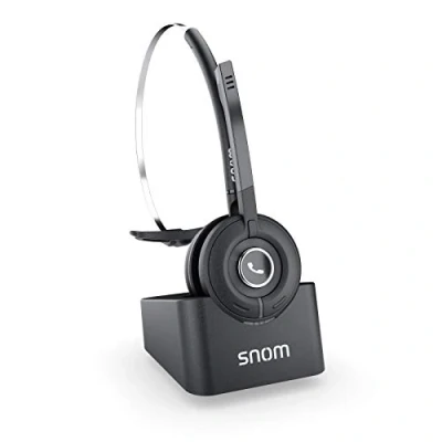 Afbeelding van Snom A190 Headset Draadloos Hoofdband Kantoor/callcenter Zwart