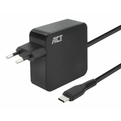 Afbeelding van ACT AC2010 Universele USB C Snellader 65W Power Delivery Profielen 2 meter