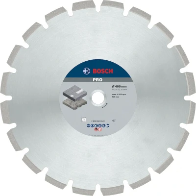 Afbeelding van Bosch Accessoires Diamantschijf Best for Asphalt, 400x25.4x12mm 2608603642