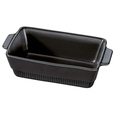 Afbeelding van Spring ovenschaal rechthoekig Zwart 28.5x15.0 cm 1.4 L