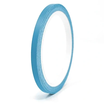 Afbeelding van Finest Folia Matte sierstrip voor auto&#039;s, motorfietsen, boten, modelbouw, knutselwerken en doe het zelfdecoratie, zelfklevend, 10 meter (mat lichtblauw, 5 mm breed)