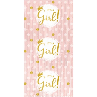 Afbeelding van It&#039;s A Girl Deurgordijn 100x200cm per stuk