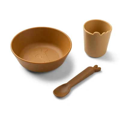 Afbeelding van Done By Deer Eetset First Meal Set Kiddish Mustard