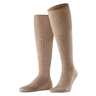 Afbeelding van Falke Bristol Kniekousen, Heren, Maat: 39 40, Nutmeg mel
