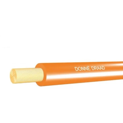 Afbeelding van Donne installatiedraad VD Eca 1.5 mm2 rol 100 m oranje