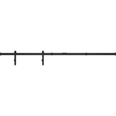 Afbeelding van Ophangset voor minischuifdeur 122 cm koolstofstaal