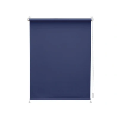Afbeelding van Lichtblick Rolgordijn Klemmfix (80 x 200 cm, Blauw)