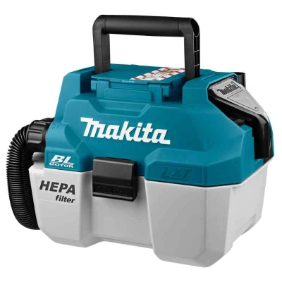 Afbeelding van Makita DVC750LZX3 18 V Stofzuiger zonder accu&#039;s en lader, in doos, met droog vloeistoffilter