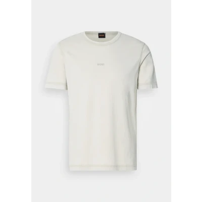 Afbeelding van BOSS Tokks Tshirt basic, Heren, Maat: Medium, Light beige