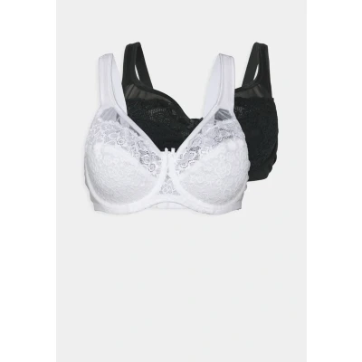 Afbeelding van Lascana Minimizer BRA 2 PACK Beugel BH, Dames, Maat: 100D, Black/white