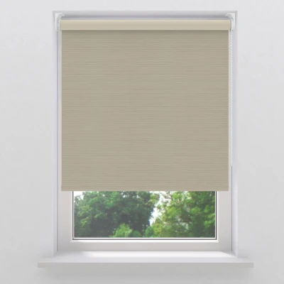 Afbeelding van Rolgordijn gloss Smart verduisterend Ivory 150x190cm (Beige)