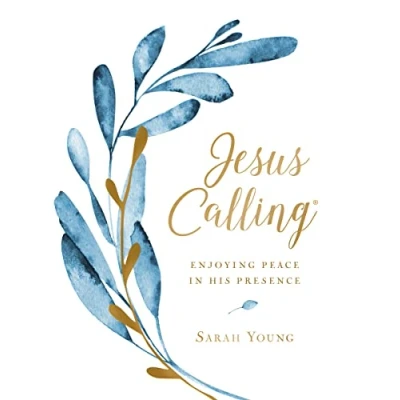 Afbeelding van Jesus Calling (Large Text Cloth Botanical Cover)