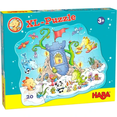 Afbeelding van Haba XL puzzel Draak / Draken 20 stukjes