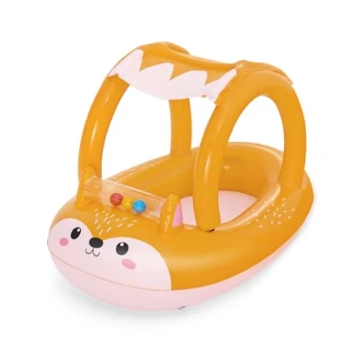 Afbeelding van Bestway Opblaasbare Kinderboot Eend met Geluid 109x99 cm +3 Jaar Strand en Zwembad 34151