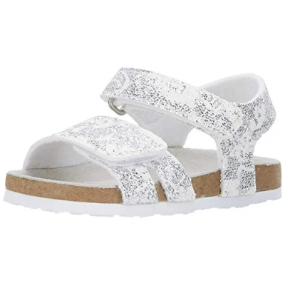 Afbeelding van Chicco, Sandaal Fiore, Verstelbare sandalen met dubbele klittenbandsluiting Meisjes, Zilveren, 21