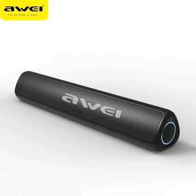 Afbeelding van Awei Soundbar speaker voor tv en computer Draadloos Bluetooth 5.0 Zwart
