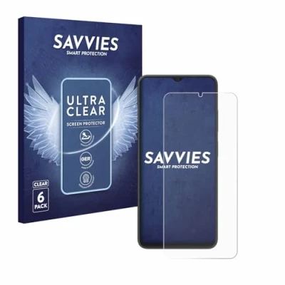 Afbeelding van Savvies (6 Stuks) Schermbeschermer voor Blackview Wave 8C Screen Protector Ultra Transparant