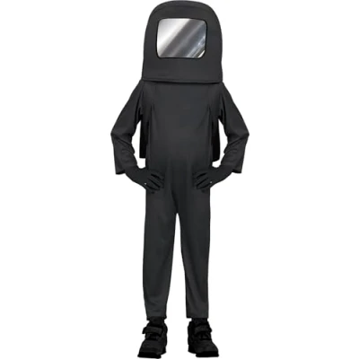 Afbeelding van Fiestas Guirca Kostuum Black Astronaut 5 6 jaar