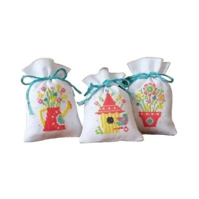 Afbeelding van Vervaco kruidenzakjes Lente set van 3 PN0164179
