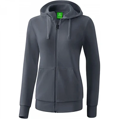 Afbeelding van Erima dames Sweatjack met capuchon (2072110), slate grey, 34