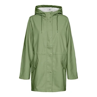 Afbeelding van Vero Moda dames Jas Vmmalou Coated Jacket Noos, Loden Frost., XS