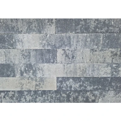 Afbeelding van Kijlstra Linea 10x10x60 Cm Grijs/zwart De basis voor muren, plantenbakken, vijverranden en traptreden