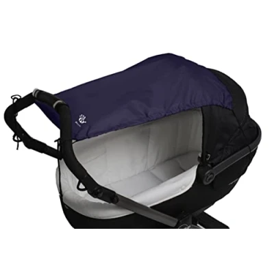 Afbeelding van AltaBeBe Zonnezeil met uv bescherming voor kinderwagenbuggys marine AL7010 01