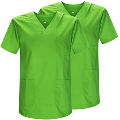 Afbeelding van MISEMIYA Verpakking van 2 stuks, uniseks zak, gezondheiduniformen, medisch uniform, ref. 817 x 2, appelgroen 21, S