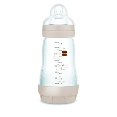 Afbeelding van MAM Anti kolische babyfles, 2 4 maanden, 260 ml, met speen middelgrote doorstroming van siliconen, gemakkelijk aan te nemen, zelfsteriliserend en reinigen, Easy Start Colic,